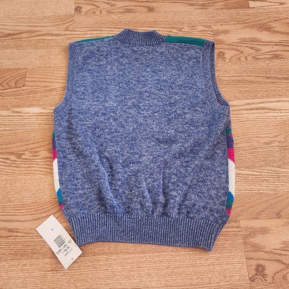 NWT Vintage Koret Women's Multicolor Sweater Vest, Size S - Picture 7 of 7